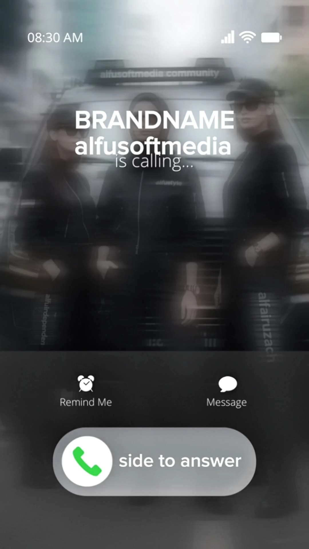 Brand call us bis