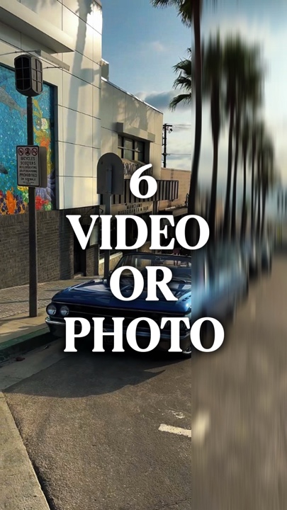 6 na video o larawan 