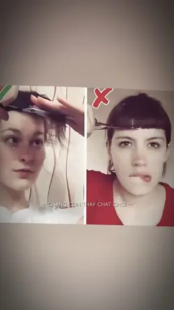 Trend tự cắt mái