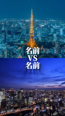 1vs1 比較 強さ比べ