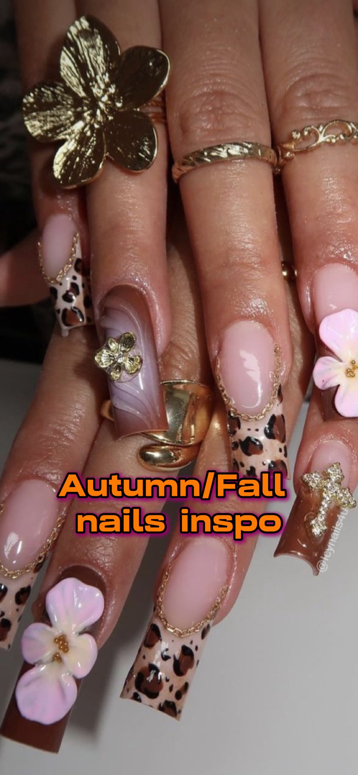 Unhas de outono inspo