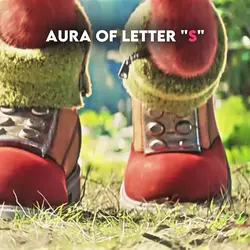 aura huruf S