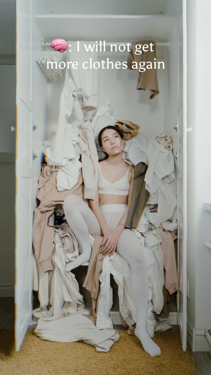 Clothing Product Display Emotional Reversal TikTok Style