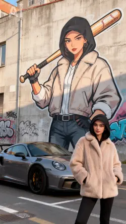 mural style