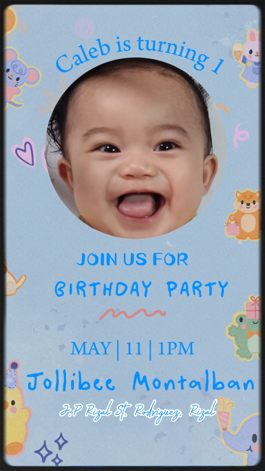 INVITACIÓN DE CUMPLEAÑOS