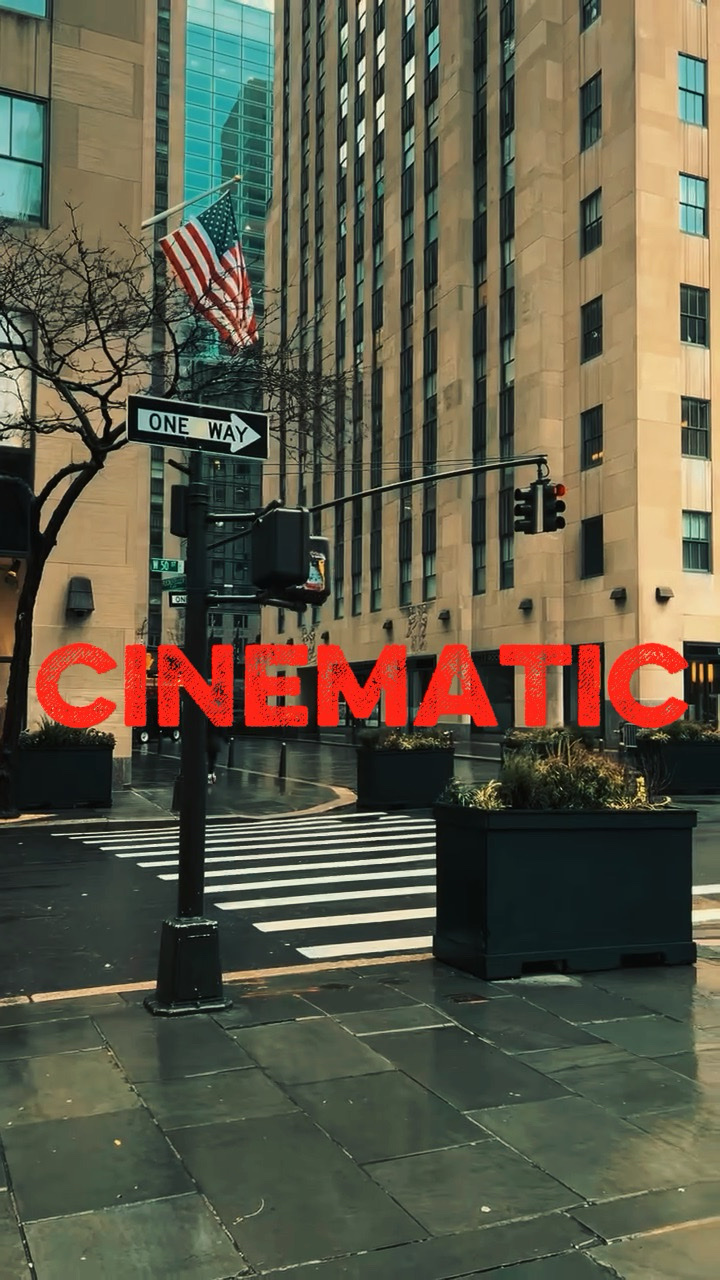 Cinematic transition