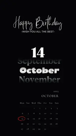 hbd 14 October 