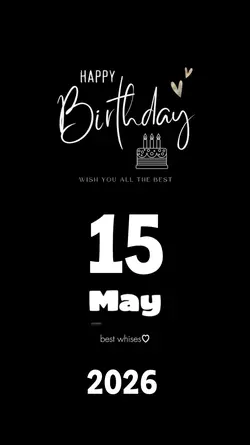 hbd 15 mey