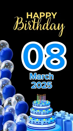 birthday 08 March