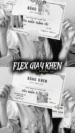 FLEX GIẤY KHEN 