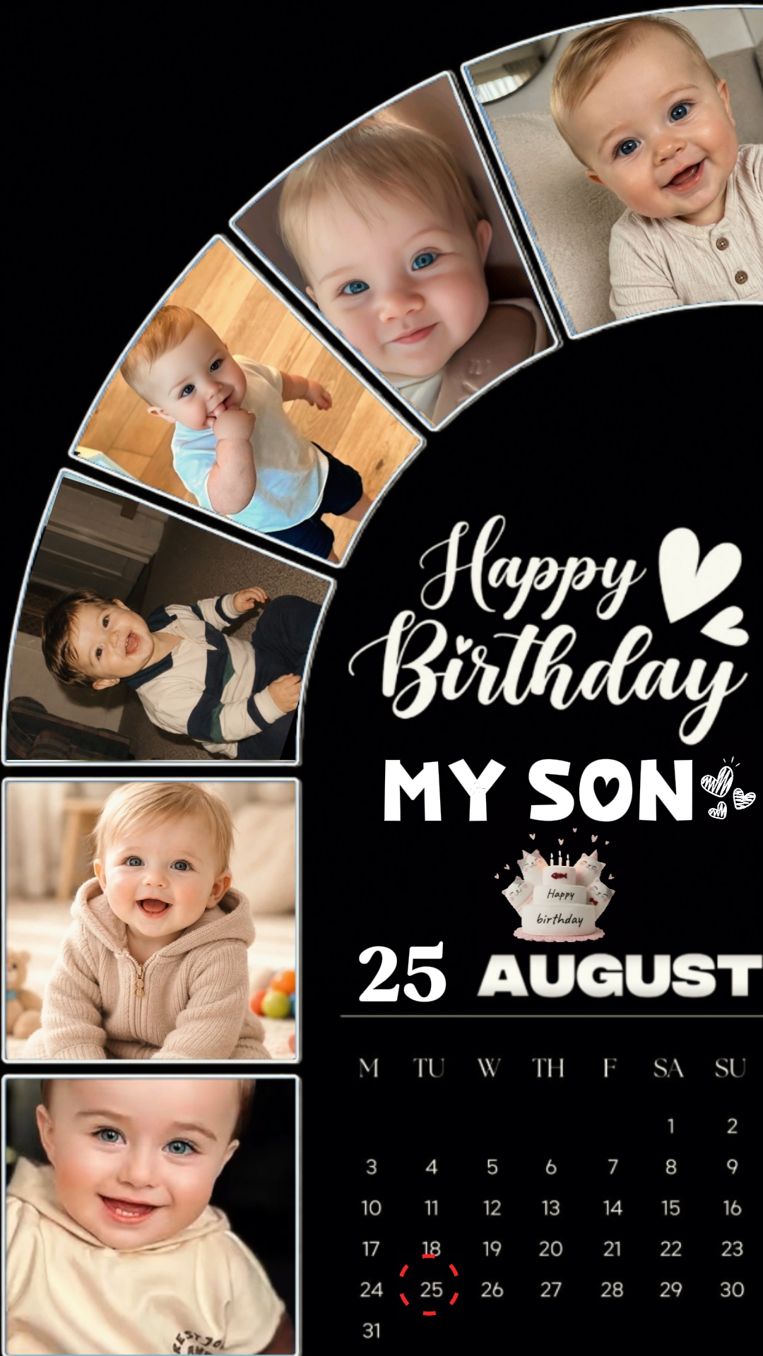 Cumpleaños 25 de agosto