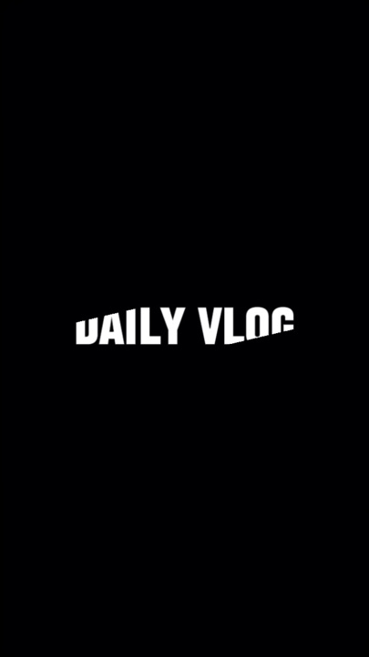 daily vlog 