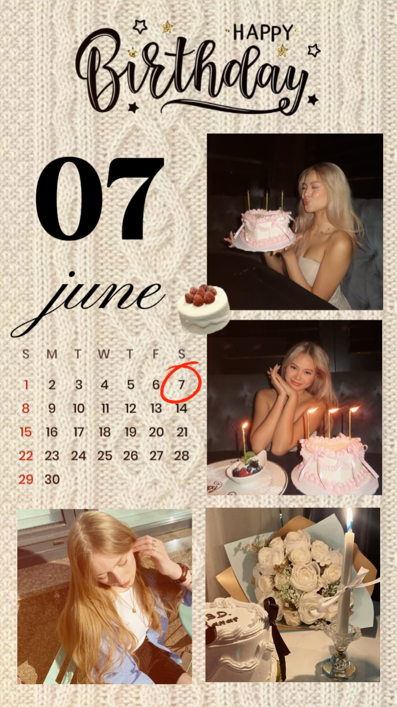 ANNIVERSAIRE 7 JUIN 2025
