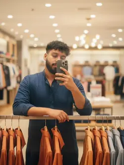 Reflexii animate — selfie rapid
