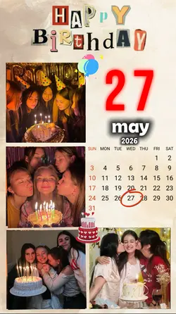 HBD 27 may 2026