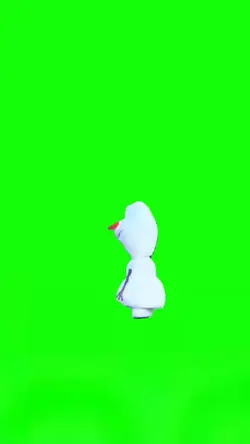 Olaf Walking Away
