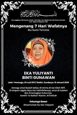 7 Hari Wafatnya Ibu