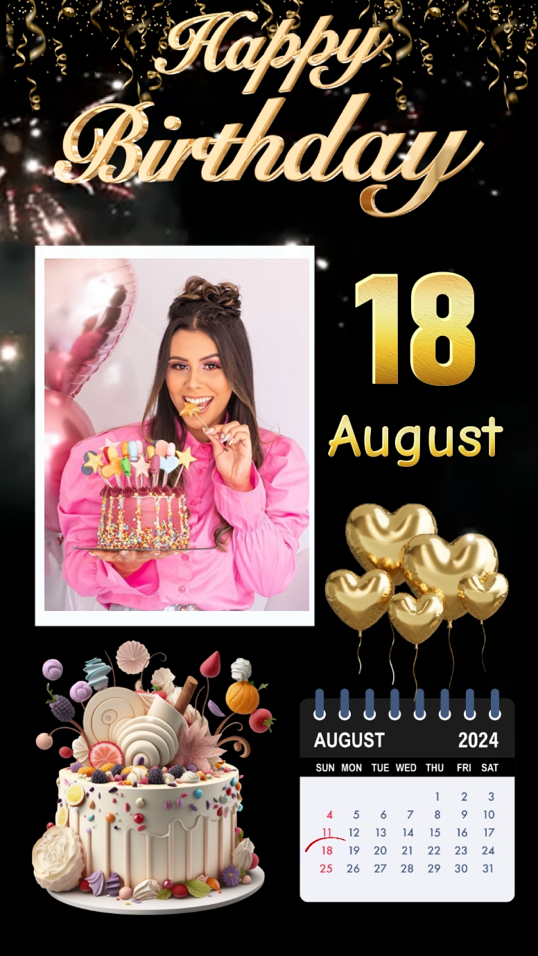 Birthday 18 August