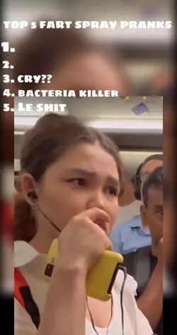 fart spray prank