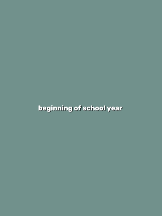 end of school year 