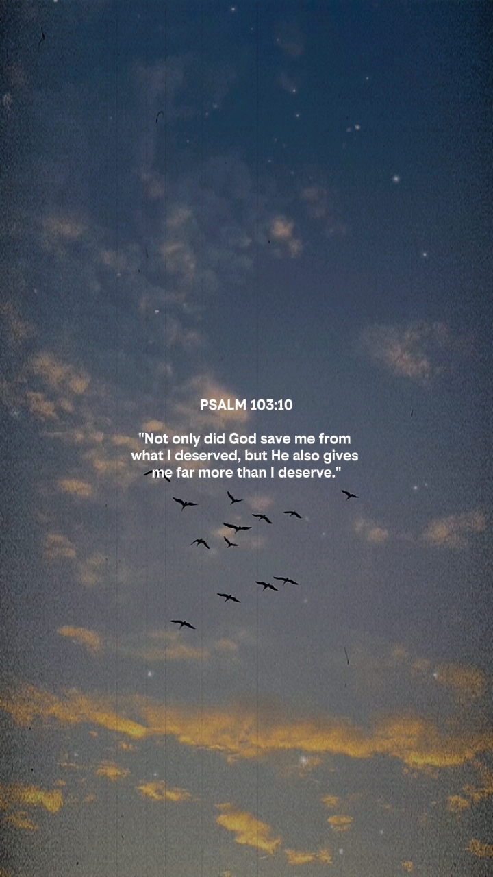 Salmo 103: 10