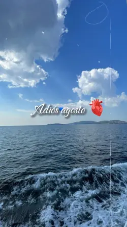 Adiós agosto 
