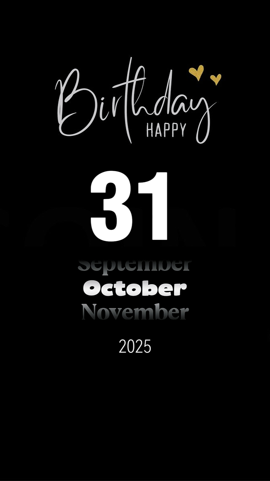 HBD 31 DE OCTUBRE DE 2025
