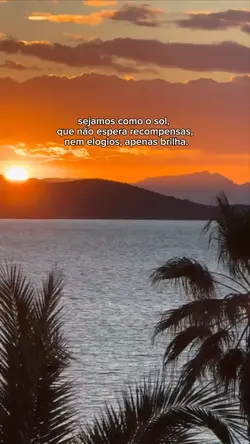 sejamos como o sol
