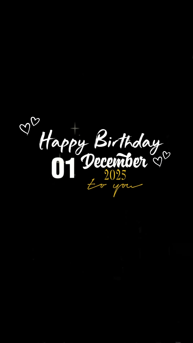 HBD 1 December