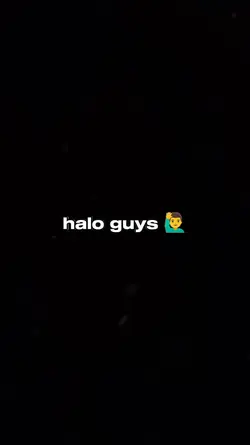 Halo guys 