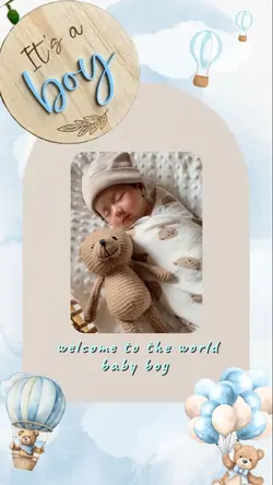 welcome baby boy