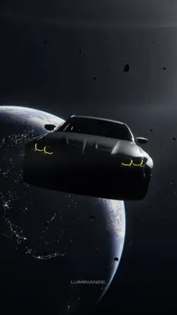 CAR IN SPACE 