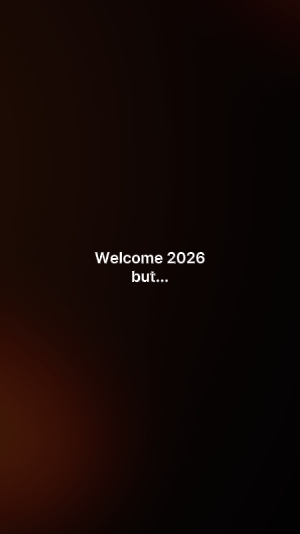 Willkommen 2026 aber... 