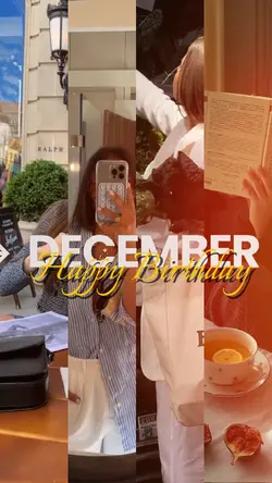 Birthday in december