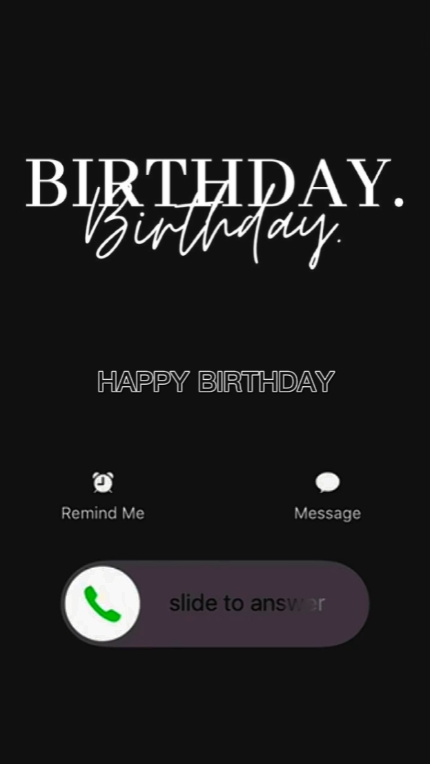 HAPPY BIRTHDAY 2026