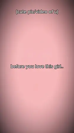 before you love this