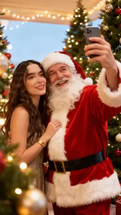 Selfie with Santa 