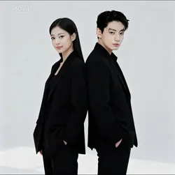 Jungkook with jennie