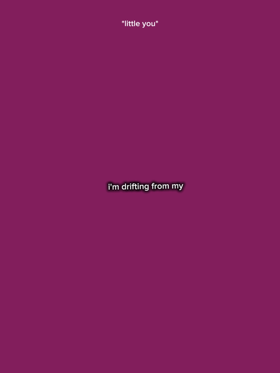 i'm drifting for my