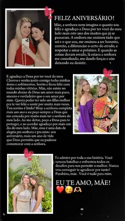 Parabéns mãe 