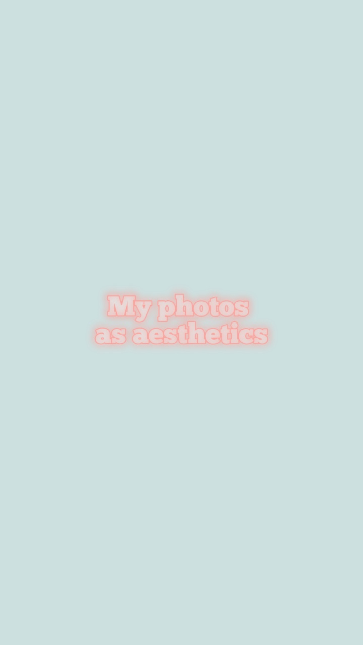 Ur photo aesthetic