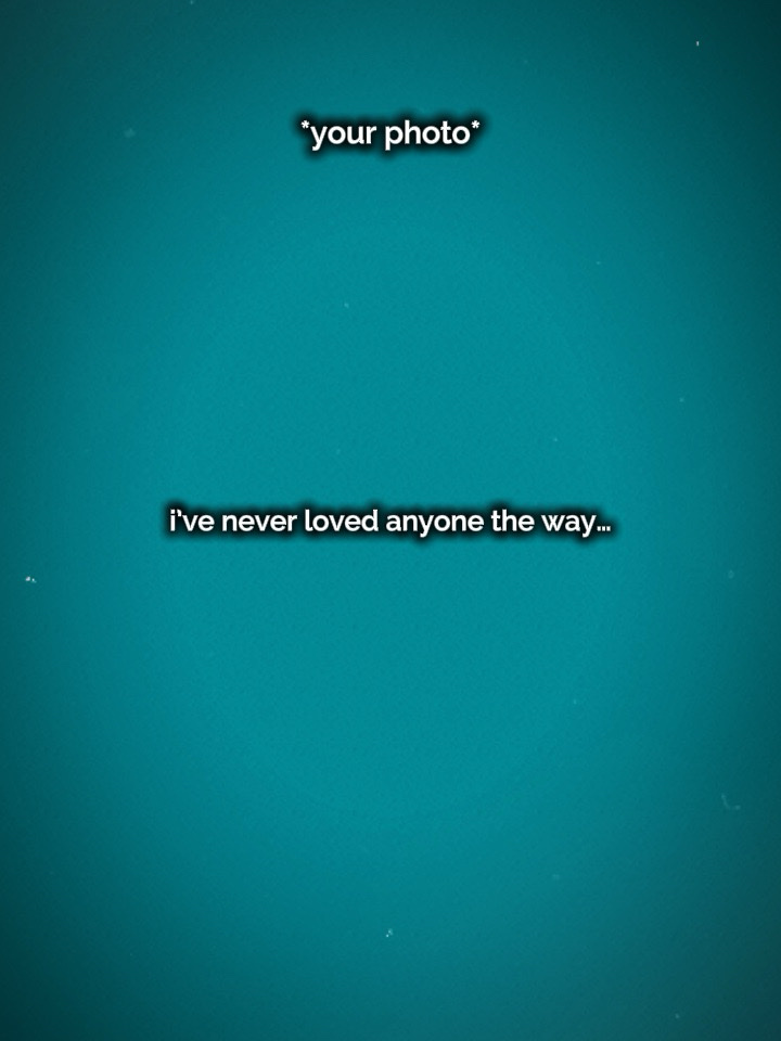That i love you