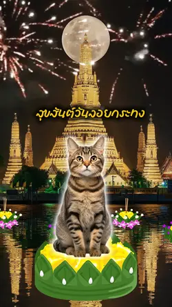 ลอยกระทง 1 ตัว