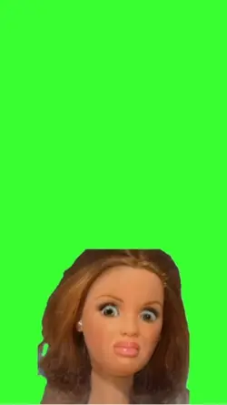 Shocked barbie