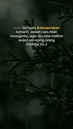 keterpurukan kemarin