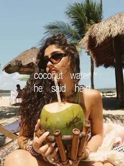 coconut water