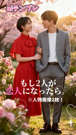 もし2人が恋人になったらaiテンプレ