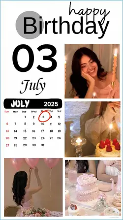 birthday 03 July