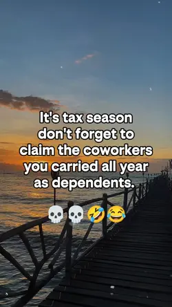 It's tax season