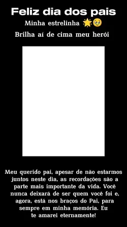 feliz dia dos pais